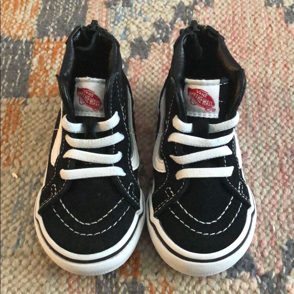 Toddler High Top Vans Size 4.5